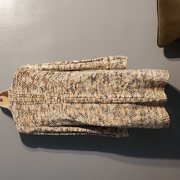 Knox Rose open front cardigan knit sweater over sized small with 2 front pockets - Picture 11 of 17